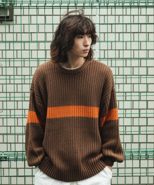 BROKEN BASE（ブロークンベース） セーター ニット ビッグシルエット畔