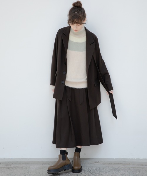 EKCOOKIES ジャケット テーラードジャケット 「 」アクセントベルト