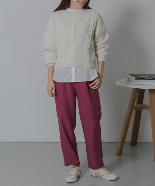 URBAN RESEARCH Sonny Label パンツ TRカラーストレートパンツ