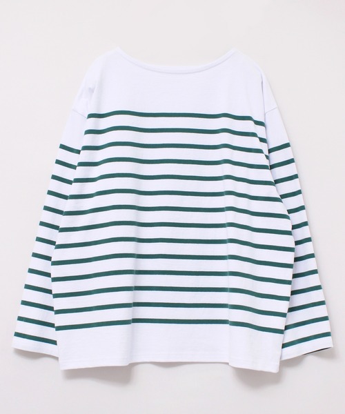 tシャツ M1988 度詰バスクボーダーＴ レディース