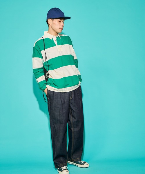衝撃の激安コスパ・掘り出し物も SHIRT RUGGER シャツ EDUCATION COMMON / メンズ ラガーシャツ メンズウェア