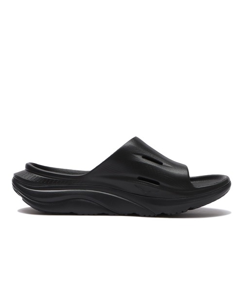 【希少】HOKA ONE ONE 廃盤 28cm スライドサンダル　ブラック 希少 HOKA ONE ONE リカバリースライド 廃盤 旧モデル US8