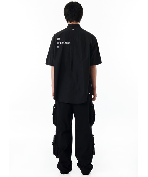 OY 半袖シャツ OY/オーワイ』 V ZIPPER POCKETS HALF SHIRTS/ZIPライン