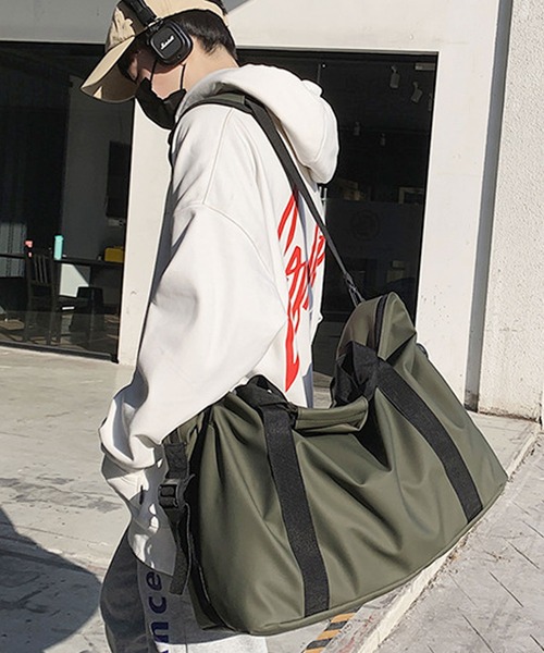 JUNE　ボストン3way バッグ（M）帆布 florist ボストンバッグ 「大容量/防水」「2WAY/3WAY」ユニ