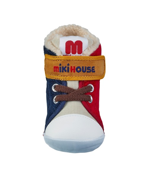 MIKI HOUSE（ミキハウス） ベビーシューズ ミキハウスロゴボア