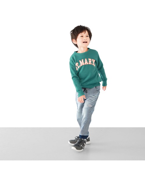 L.COPECK（エルコペック） パンツ ニット風デニムジョガーパンツ