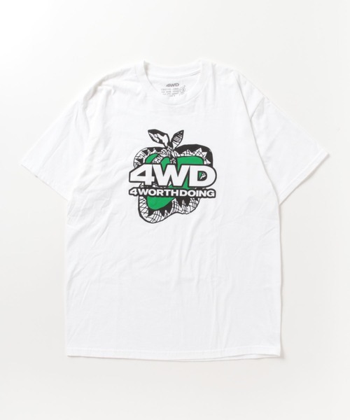 tシャツ 「4WD」フォーダブルディー 4 WORTH DOING SNAKE CITY TEE 