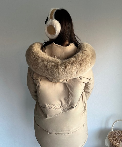 耳当て イヤーマフ 「寒い冬でも可愛く防寒！」ムートンイヤーマフ