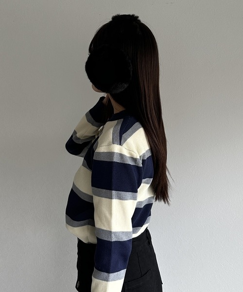 耳当て イヤーマフ 「寒い冬でも可愛く防寒！」ムートンイヤーマフ レディース | ブランド登録なし | 14
