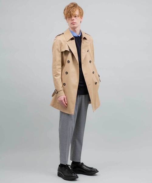 UNITED TOKYO」 トレンチコート 1 ブラウン メンズ : 79524449  