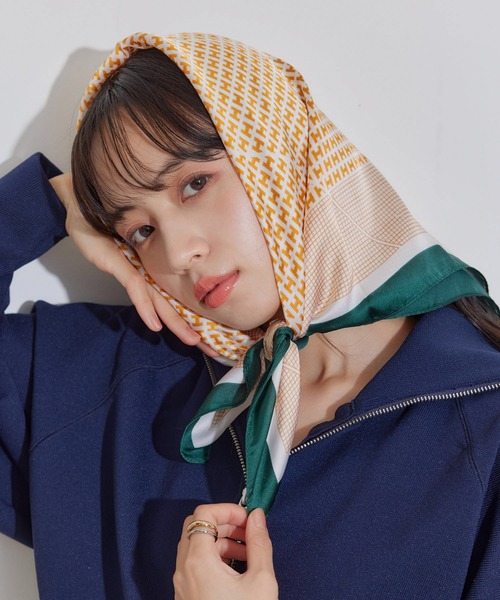 VIS（ビス） スカーフ バンダナ アソート柄スカーフ70cm レディース