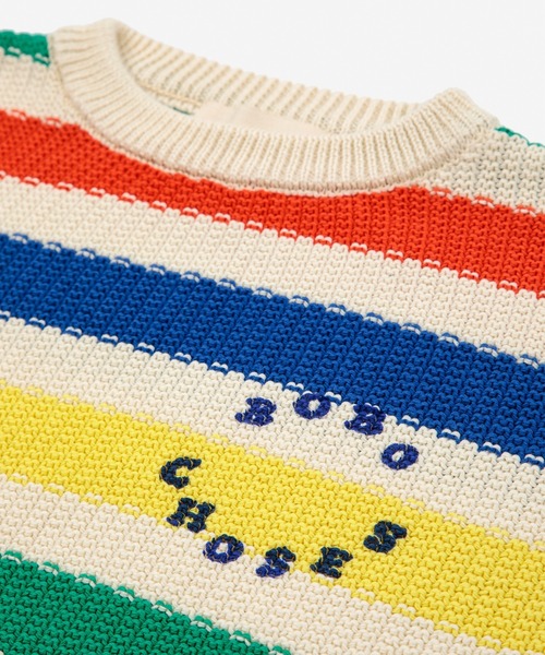 bobo choses ボボショセス　ニット BOBO CHOSES ニット セーター Bobo Choses Multicolor Stripes