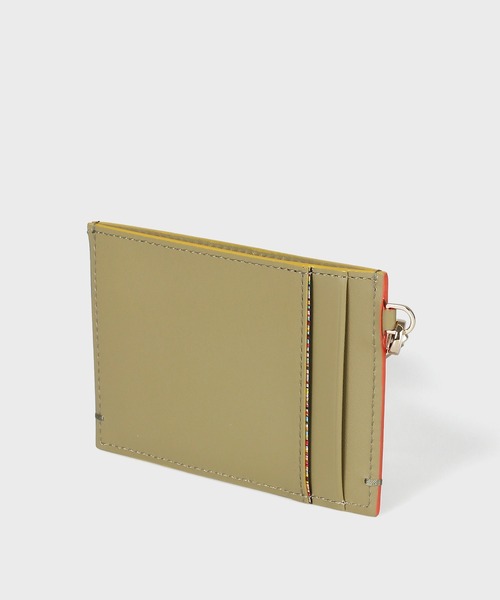 【Paul Smith】カラードエッジ 定期入れ カード エンボスレザー Paul Smith】カラードエッジ 定期入れ カード エンボスレザー