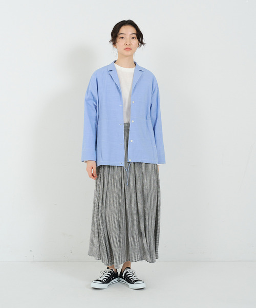 ブラウス シャツ タイプライターシャーリングシャツ レディース