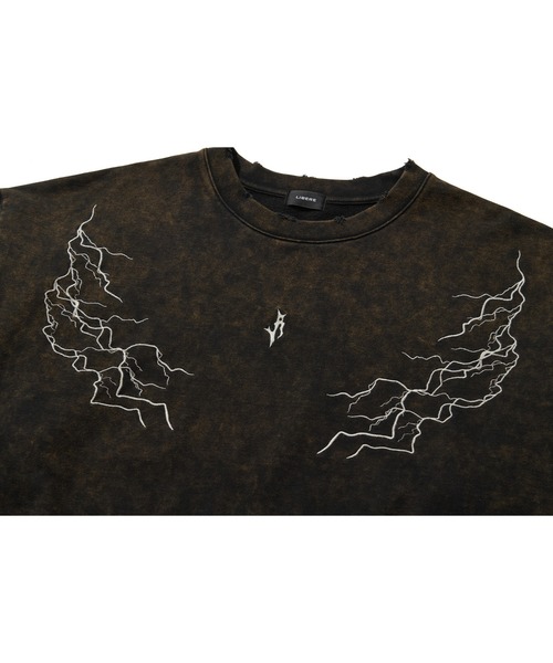 LIBERE スウェット LIBERE トレーナー スウェット LIGHTNING SWEATSHIRTS メンズ