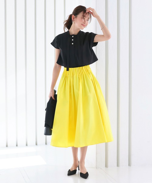 RUIRUE BOUTIQUE（ルイルエブティック） ブラウス シャツ 半袖 洗える