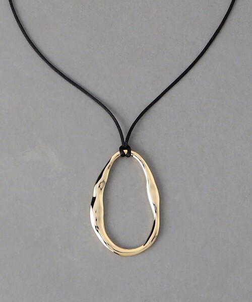UNITED ARROWS ネックレス OGN/OVL コードネックレス レディース