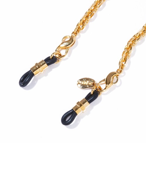 ネックレス 「IRIS 47」gold glass chain necklace BO102 / BO103 / BO104 レディースの画像
