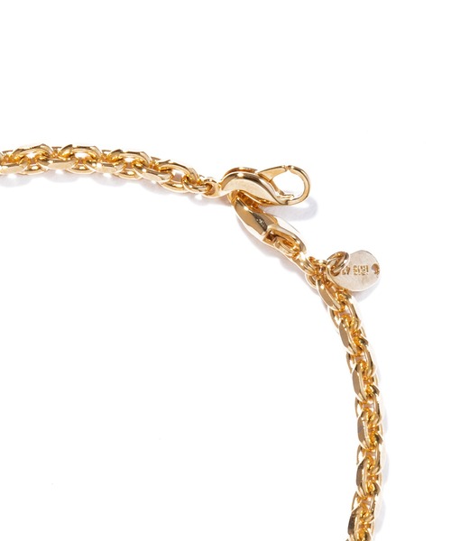 ネックレス 「IRIS 47」gold glass chain necklace BO102 / BO103 / BO104 レディースの画像
