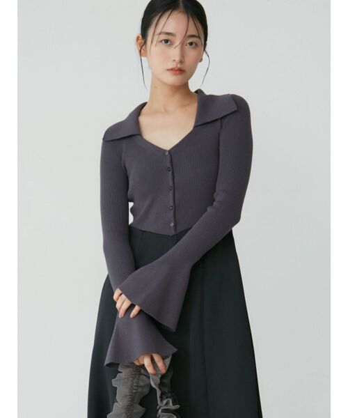 モンクレールワンピース ニット ドッキングワンピース 美品 MONCLER モンクレール ニットワンピース ABITO ネイビー系 M