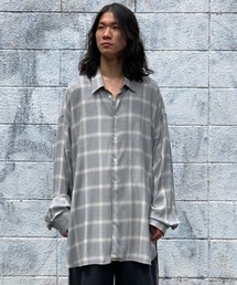 シャツ Toironier/トワロニエ/CHECK LOOSE SHIRT メンズ｜ZOZOTOWN Yahoo!店