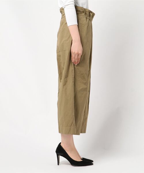 MHL. クロップドパンツ ベージュ サイズI