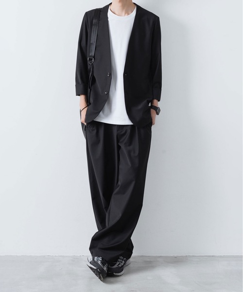 ATTACHMENT（アタッチメント） スラックス 2/80 PE/WO ストレッチトロ