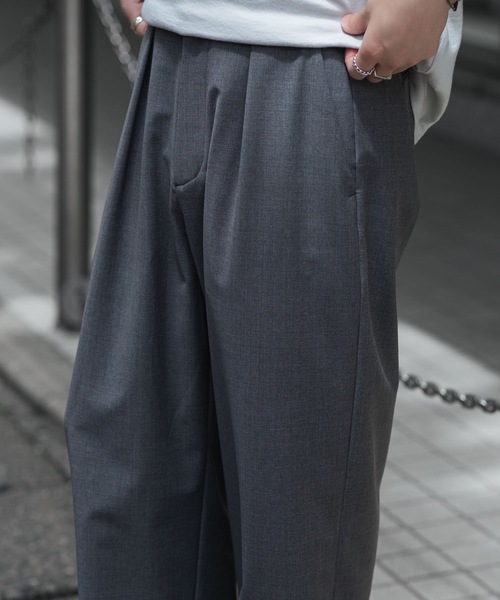 ATTACHMENT（アタッチメント） スラックス 2/80 PE/WO ストレッチトロ