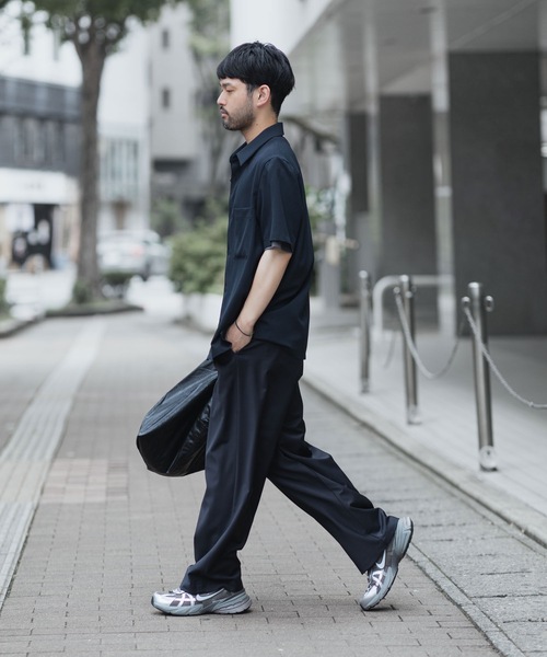 ATTACHMENT スラックス 2/80 PE/WO ストレッチトロ 1タック