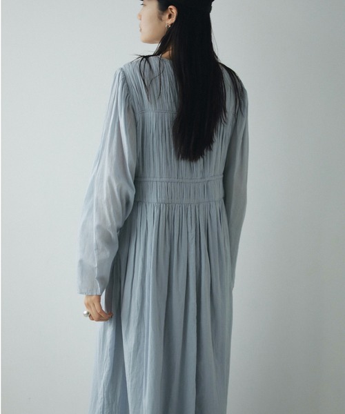 anuke（アンヌーク） ワンピース Cotton Gather Onepiece : ZOZOTOWN