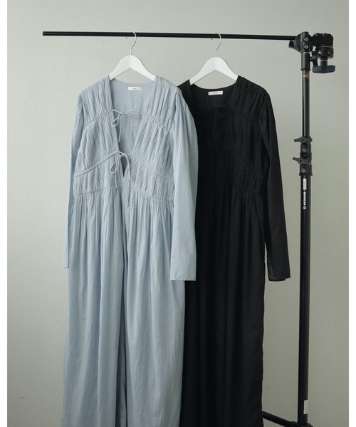 ANUKE アンヌーク Cotton Gather Combinaison ànuke online store（アンヌーク） / Cotton Gather