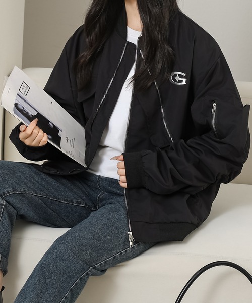 Lace Ladies（レースレディース） ブルゾン アウター フロントジップ