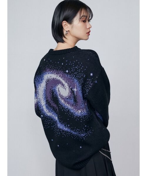 【タグ付き】WANNA ジャガード　自由の女神　ニット　セーター タグ付き】WANNA ジャガード 自由の女神 ニット セーター
