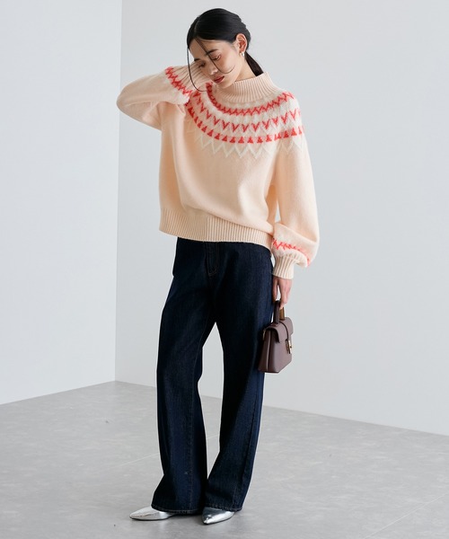 K0500802 visvim ビズビム ノルディック柄 ニット セーター K0500802 visvim ビズビム ノルディック柄 ニット セーター