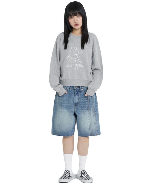 OY トレーナー スウェット 「OY/オーワイ」 STONE DOLLY CROPPED