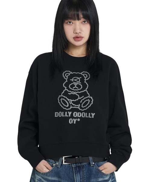 OY トレーナー スウェット 「OY/オーワイ」 STONE DOLLY CROPPED
