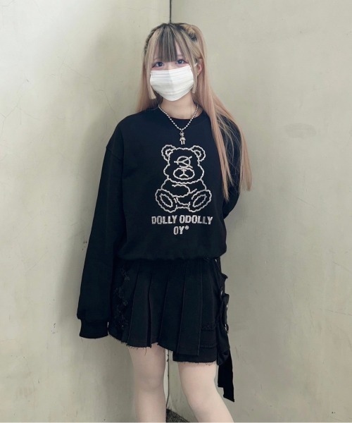 OY トレーナー スウェット 「OY/オーワイ」 STONE DOLLY CROPPED