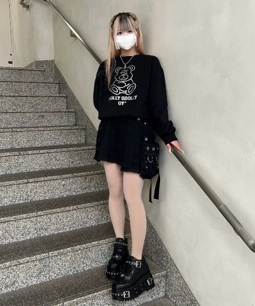 OY トレーナー スウェット 「OY/オーワイ」 STONE DOLLY CROPPED