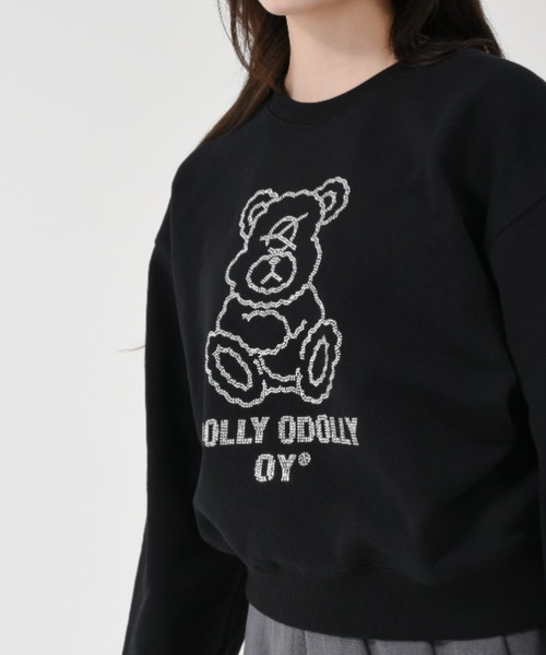 OY トレーナー スウェット 「OY/オーワイ」 STONE DOLLY CROPPED