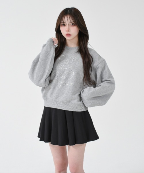 OY トレーナー スウェット 「OY/オーワイ」 STONE DOLLY CROPPED