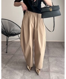Eclat one パンツ 「Eclat one」カーブデザイン ワイド