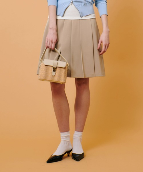 allurevilleアルアバイル定価¥27500 ツイルボックスタックスカート trim_ofalv_item188eaee29a4711e