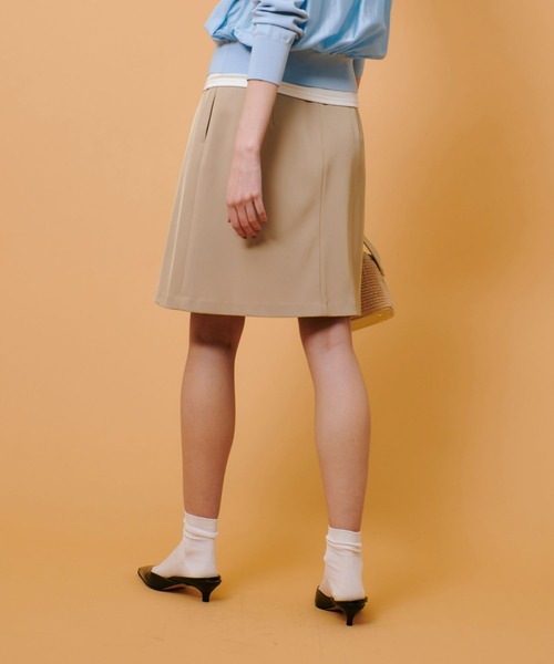 allurevilleアルアバイル定価¥27500 ツイルボックスタックスカート trim_ofalv_item188eaee29a4711e