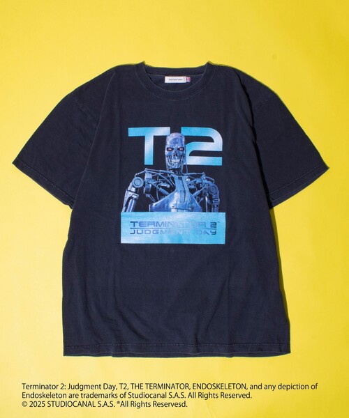 【SALE】グッド ロック スピード GOOD ROCK SPEED ターミネーター ジャッジメント デイ フォト Tシャツ Terminator 2: Judgment Day T2 T-800 Photo Tee 別注】GOOD ROCK SPEED / TERMINATOR 2 T-800（Tシャツ
