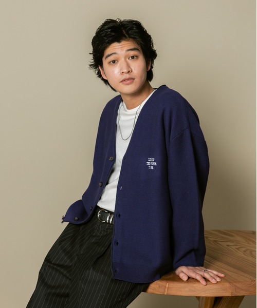 L.G.B. ルグランブルー　ニットカーディガン hyde着用 ファッション HYDE LGB if ルグランブルー ロング カーディガン