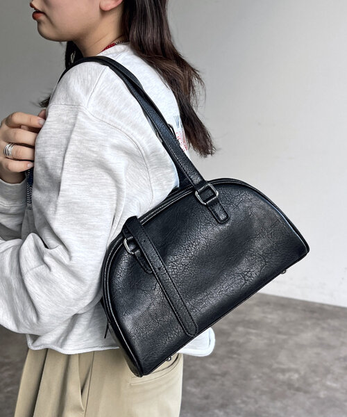 CPCM（シーピーシーエム） ボストンバッグ ラウンドボストンバッグ