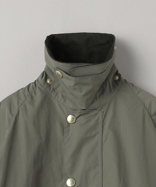 【人気】Barbour トランスポートジャケット　38 緑 Barbour バブアー BARBOUR アウター キルティングジャケット OS