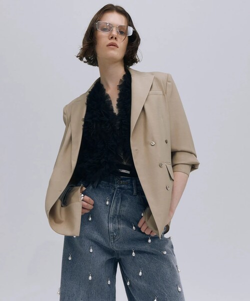 JOSE MOON コート アウター 「JOSEMOON/ジョゼムーン」PEAKED LAPEL  