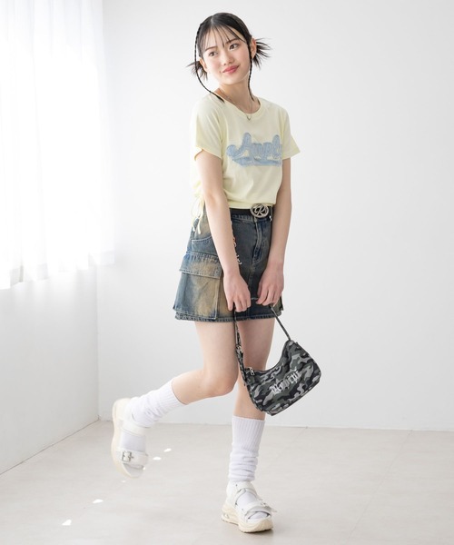 repipi armario（レピピアルマリオ） スカート カーゴミニスカート