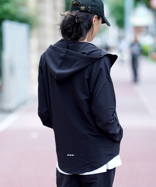 THE MILES tシャツ GYMTEC 4WAYストレッチワークアウトZIPパーカー